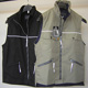 Gilet in cotone spalmato