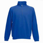 Felpa collo Zip