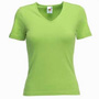 T-shirt donna collo a V